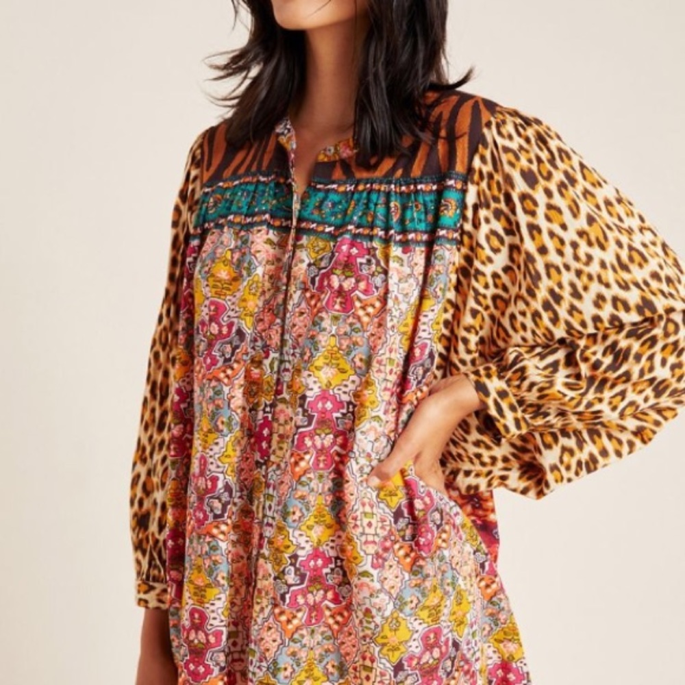NWT Anthropologie Maxine Dolman Sleep top size XS